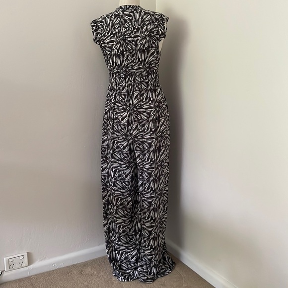 Striking Black & White Floaty Trouser Jumpsuit - Aus Size 12 - George at Asda - Picture 5 of 16
